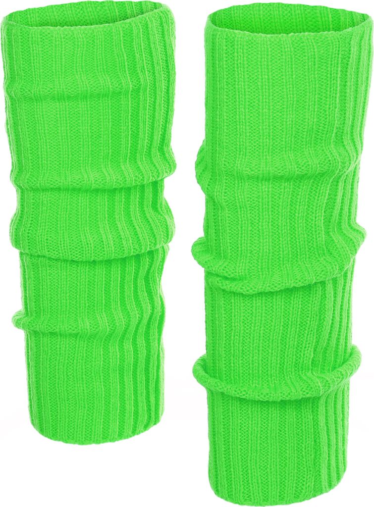 KarneLux y Beinstulpen Neon Grün - Strümpfe für 80er 90er Produktbild 