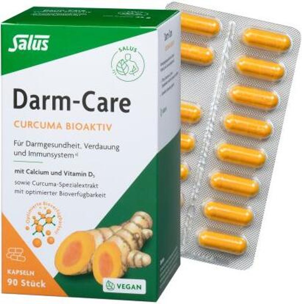 Salus Darm-Care Curcuma Bioaktiv Kapseln 90 St