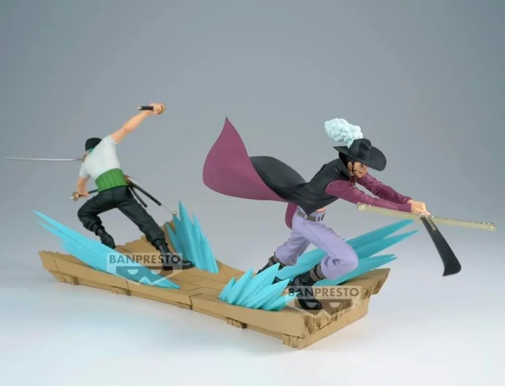 Mihawk One Piece Figurine 12cm Finitions Détaillées et Design Authentique - 6