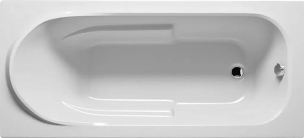 Baignoire RIHO COLUMBIA en acrylique gris : Confort et isolation 170cm