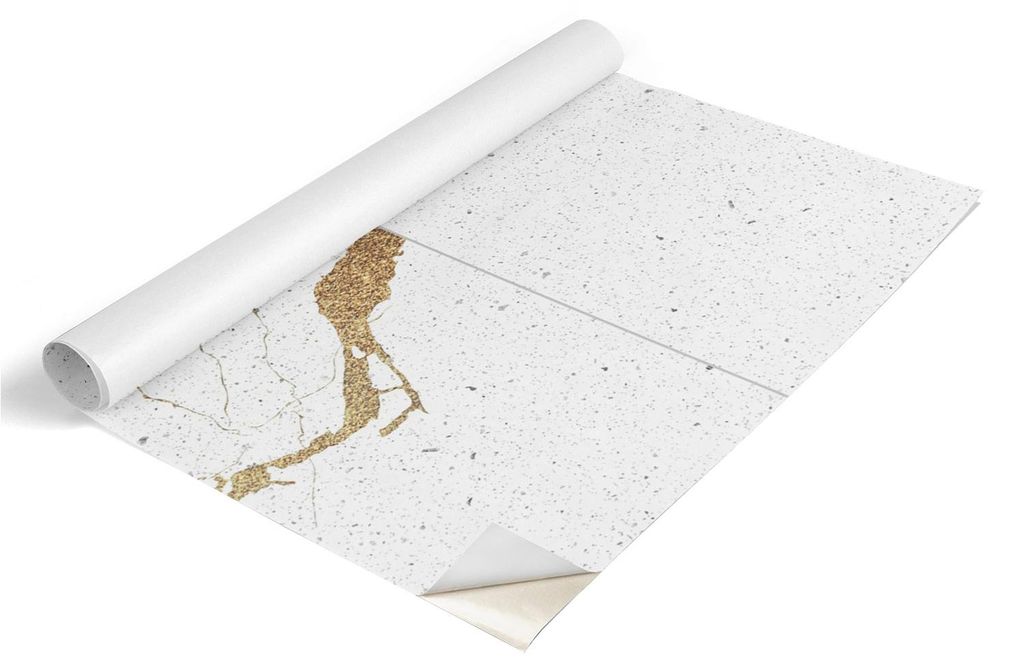 Tulup Möbelfolie - Klebefolie Möbel - Selbstklebende Folie 65x130 cm - Möbelfolie Schrank - Folie für Möbel - Möbelfolie Küche - Wasserdicht...