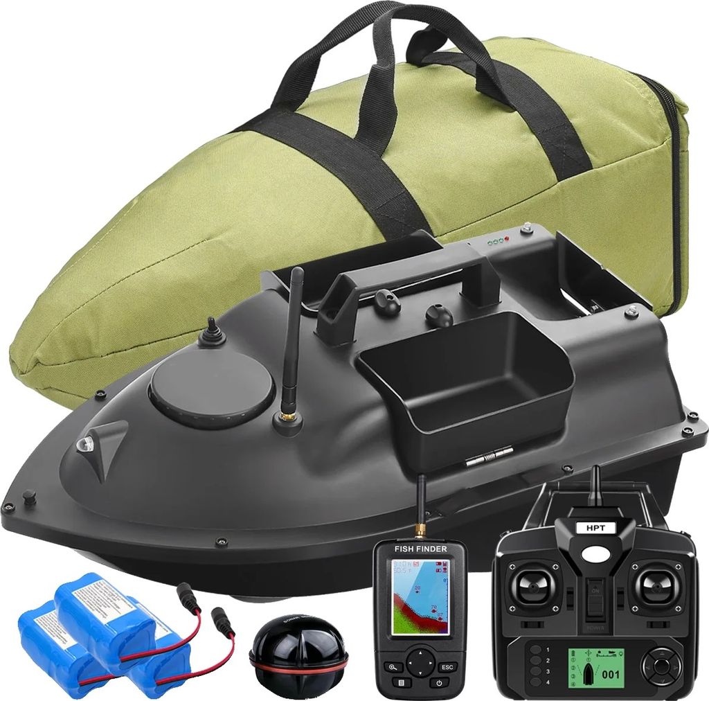 Fernbedienung Angelköderboot, 500 m Steuerdistanz, 4 kg Tragfähigkeit, GPS Boot Set 6
