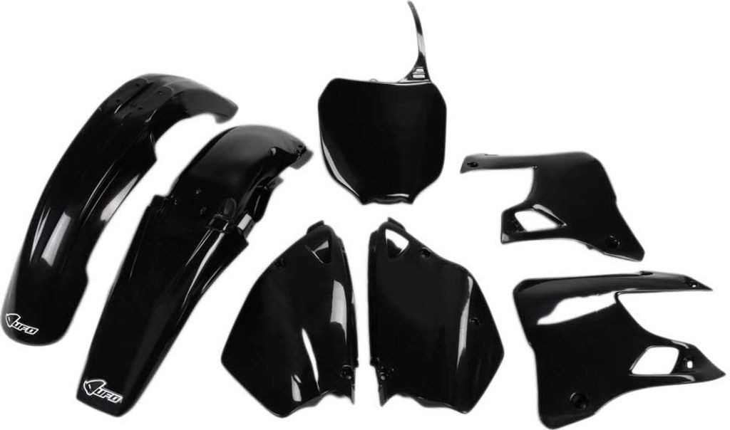 Verkleidungskit UFO PLAST 7-teilig Verkleidungssatz Kunststoff, Farbe:schwarz