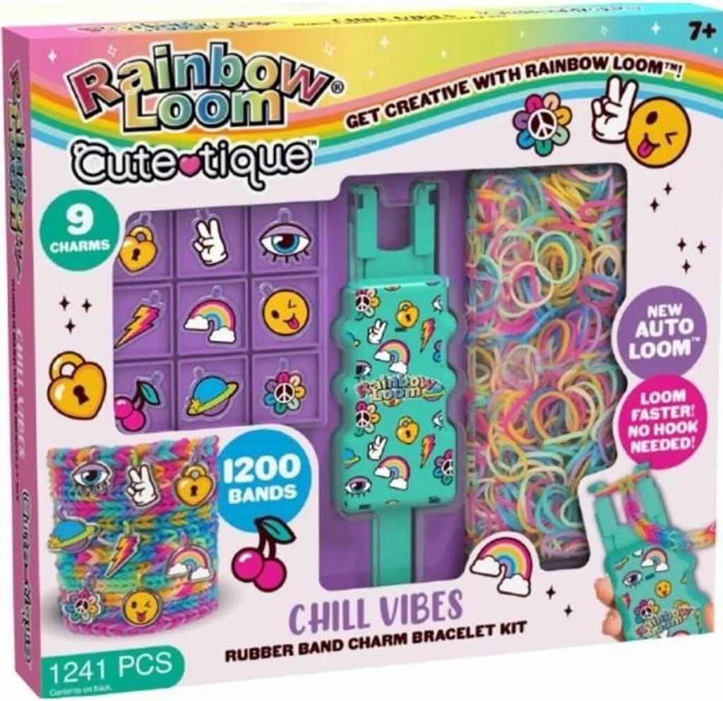Perlen Bandai Rainbow Loom Cute Tique