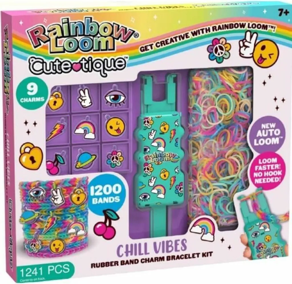 Perles Bandai Rainbow Loom Cute Tique : Finies les Créations Simples !