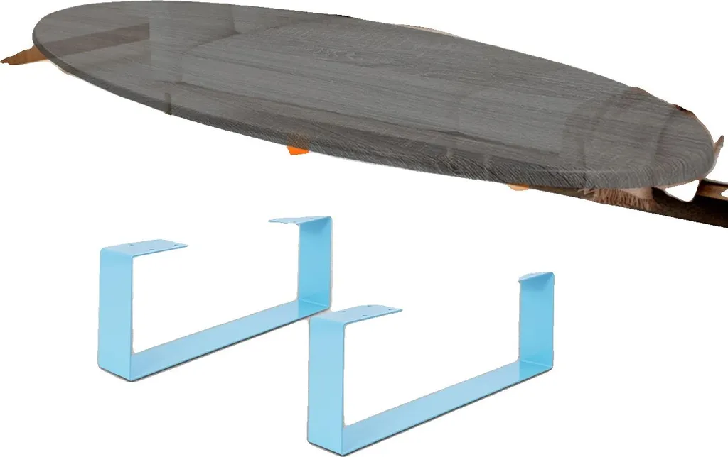 Pieds pour table de chevet ou table basse - Support acier de 50 cm