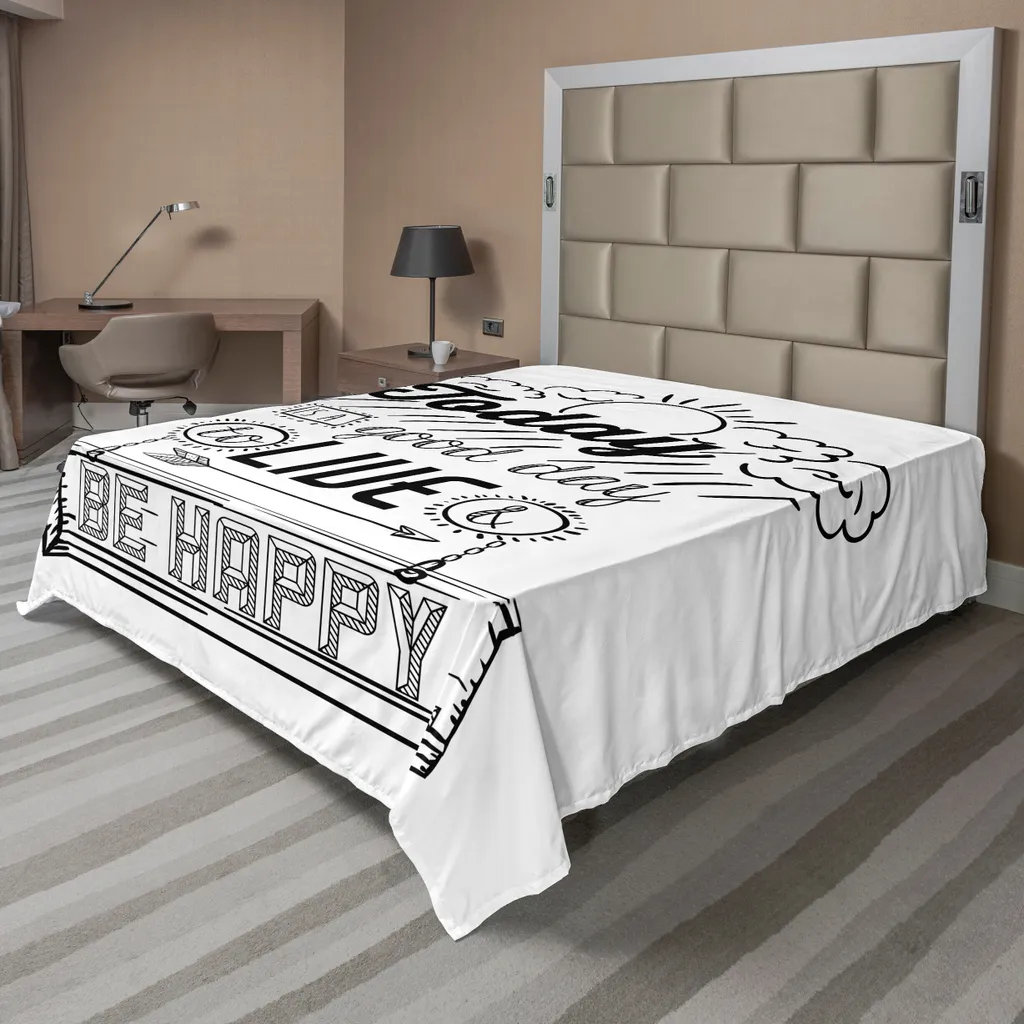 Drap de Lit Anti-Plis et Ultra Doux pour Sommeil Réparateur 260x228cm