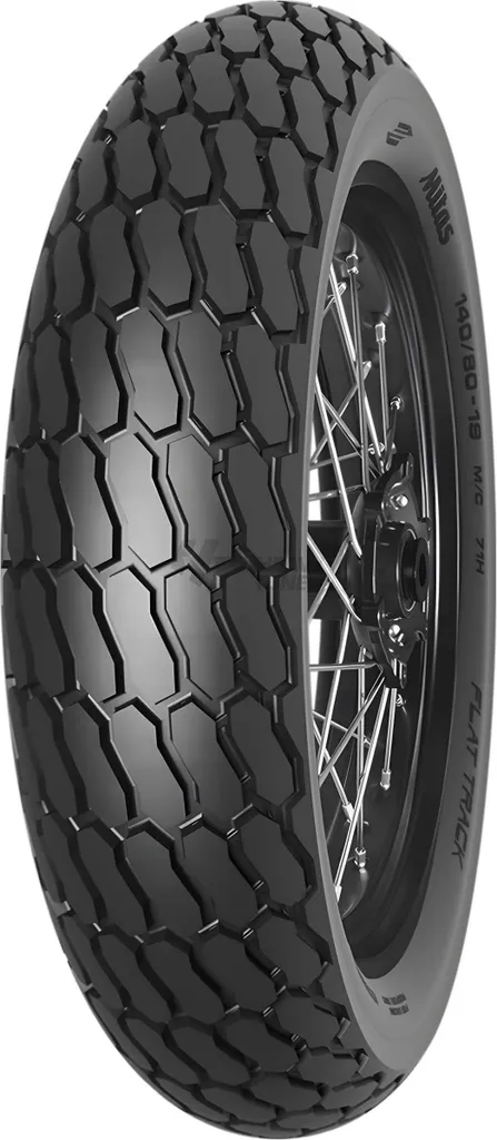 Pneu Mitas 130/80-19 Flat Track Street à Haute Adhérence et Longévité