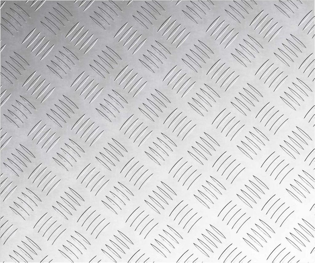 vidaXL Treppe Tritt Rechtwinklig 4 pcs Silber 60 x 50 cm Aluminium