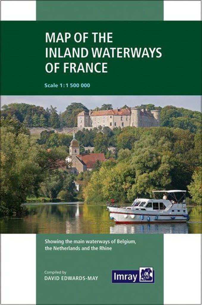 Map Of The Inland Waterways Of France – Lingua: Inglese