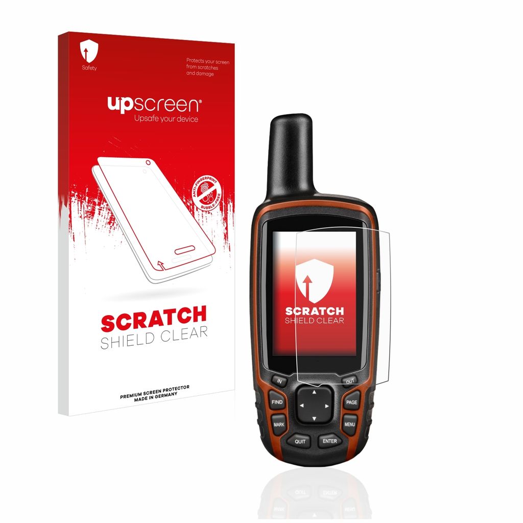 upscreen Schutzfolie für Garmin GPSMAP 64s Displayschutz Displayschutzfolie Folie Klar Transparent