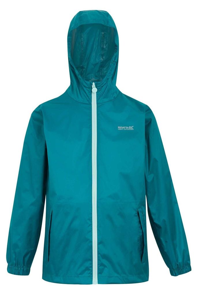 Regatta Great Outdoors Kinder Pack It Jacke III, wasserfest RG3209 (152) (Pfauenblau/Eisiges Morgenblau)