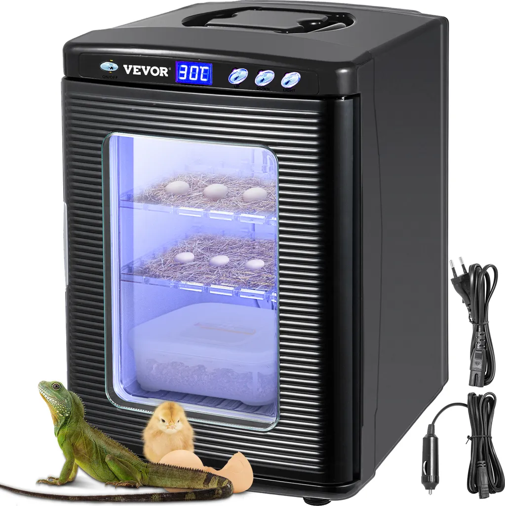 Incubatore da Laboratorio VEVOR 25L - Controllo Termico 5-60°C 220V