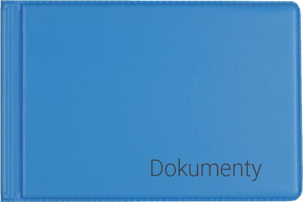 BIURFOL Dokumentenmappe Klein Sky Blau A'10