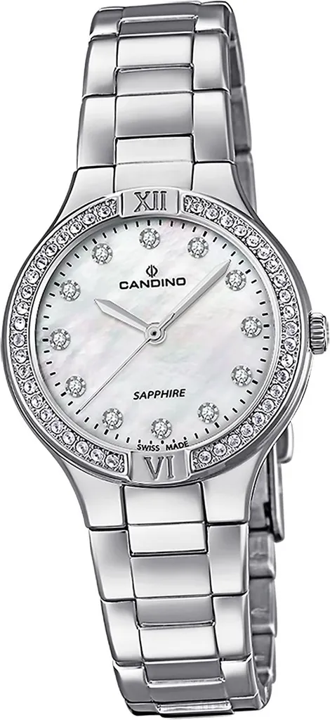 Montre Femme Argent Candino C4626/3 Robuste et Hypoallergénique