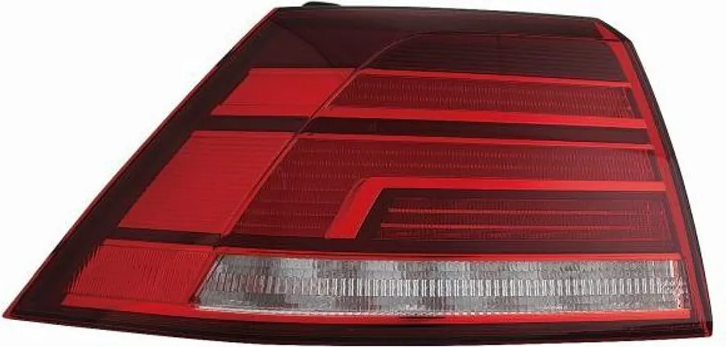 Feu arrière droit rouge cristal pour Golf VII OE 5G0945096Q ABAKUS