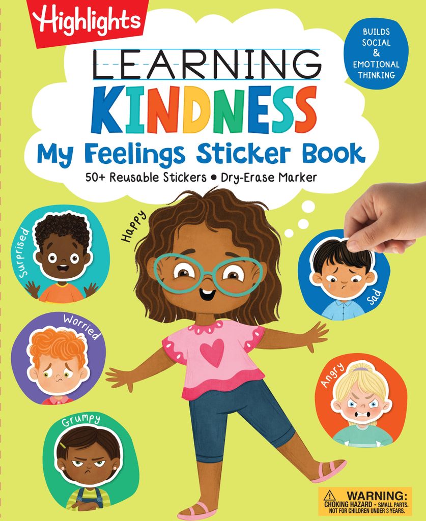 Learning Kindness My Feelings Sticker Book