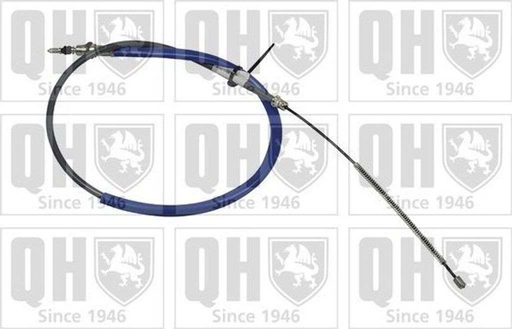 QUINTON HAZELL Handbremsseil Seilzug Feststellbremse für OPEL Movano Kastenwagen (X70) Hinten BC3291