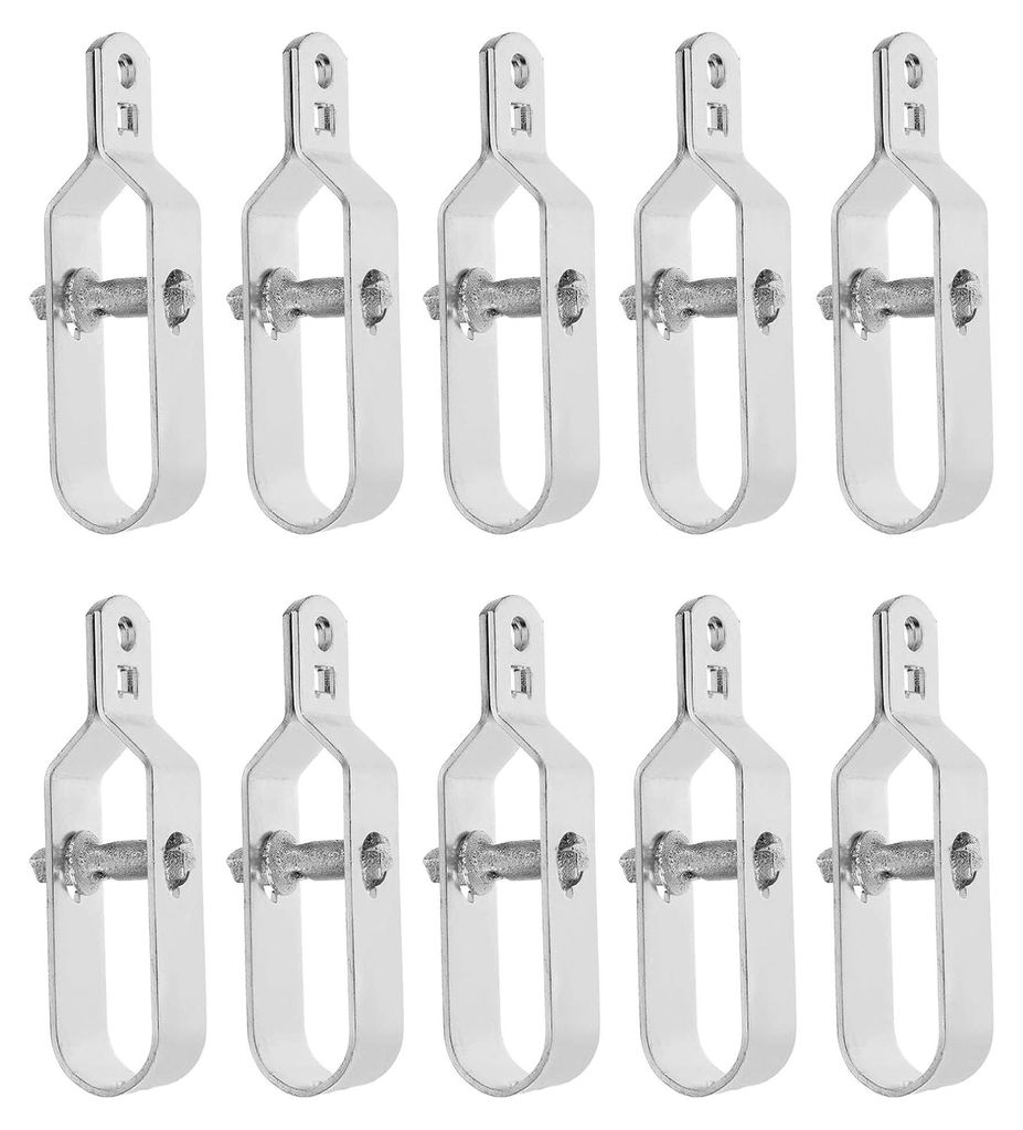 10 Stück Kabelspanner aus rostfreiem Stahl für industrielle und forstwirtschaftliche Anwendungen in Silber