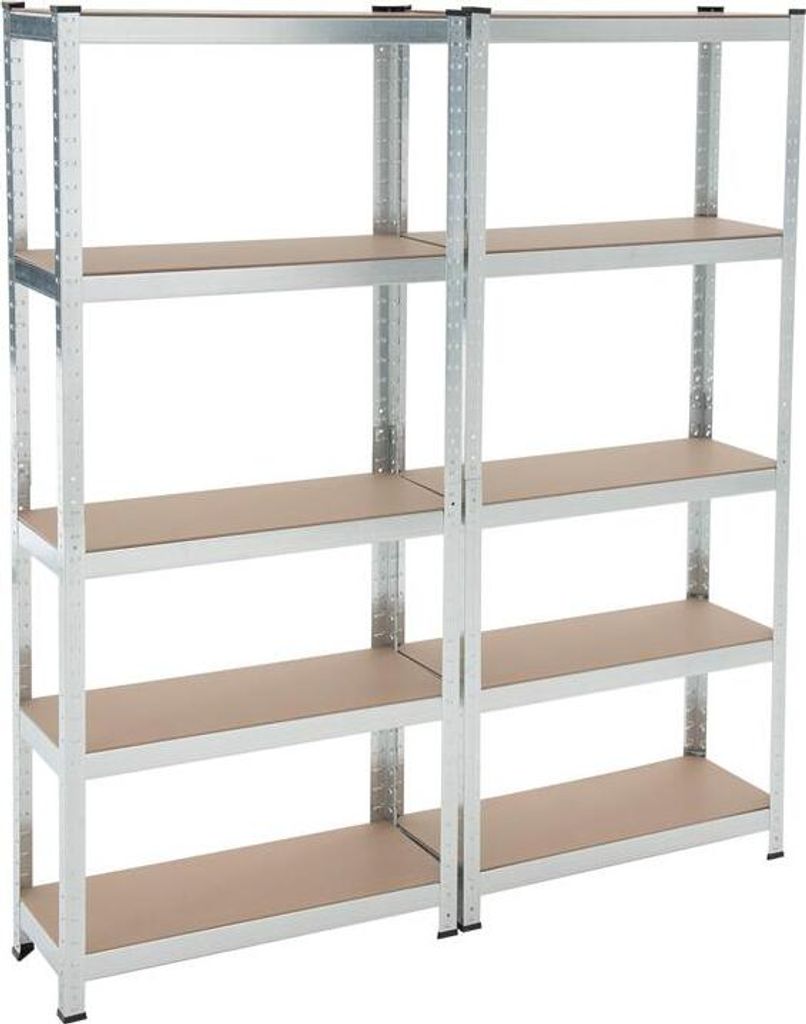 Lagerregal Steckregal Werkstattregal 170x75x30cm 2x Produktbild 