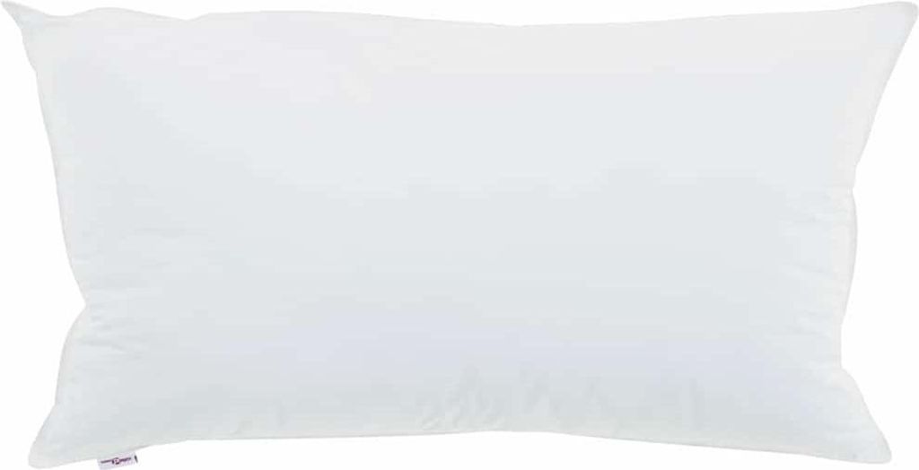 vidaXL Kopfkissen mit Kissen Weiß 40 x 80 cm Baumwolle