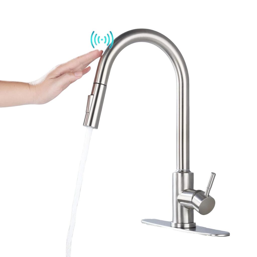 Grifo de cocina inteligente AIORBER, fabricado en acero Imagen del producto 