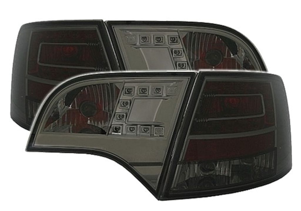 Eagle Eyes LED Rückleuchten Set in Smoke für Audi A4 B7 Avant, Bj. 2004-2008