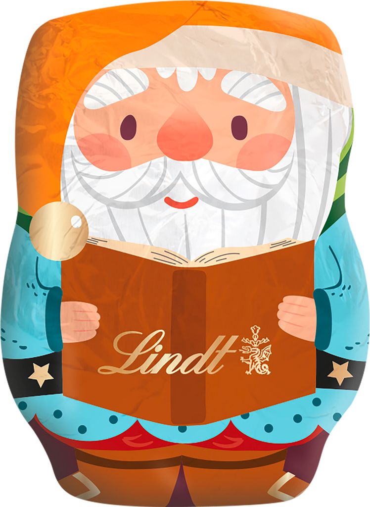 Lindt Wichtel Schokoladen Hohlfigur in 3 verschiedenen Designs 40g