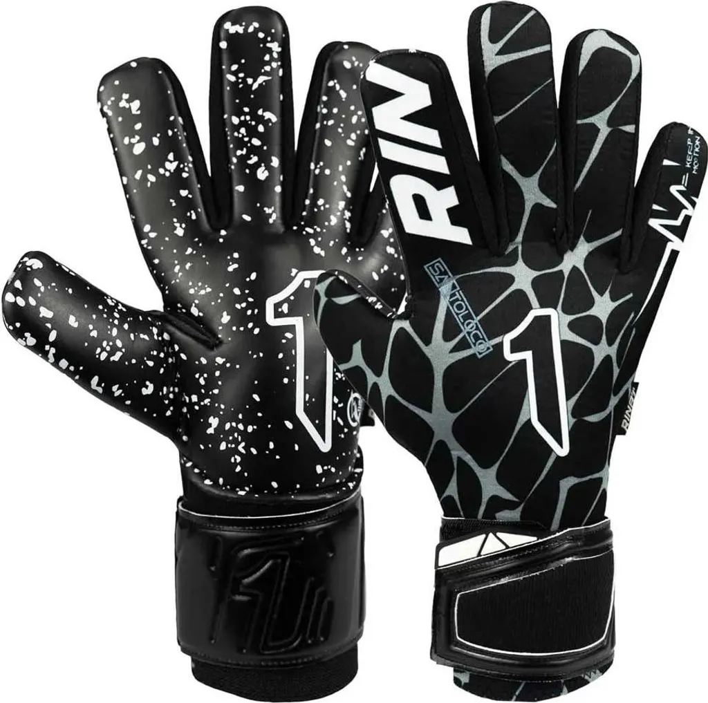 Gants Rinat Santoloco As Noir 8 avec Paume Antidérapante et Grip Elite