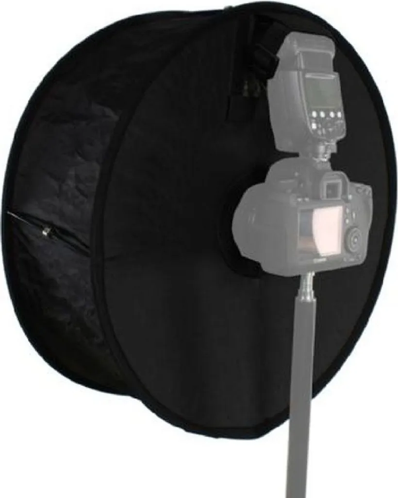 Softbox ronde 45cm StudioKing Speedlite diffuseur pour portrait photo - 2