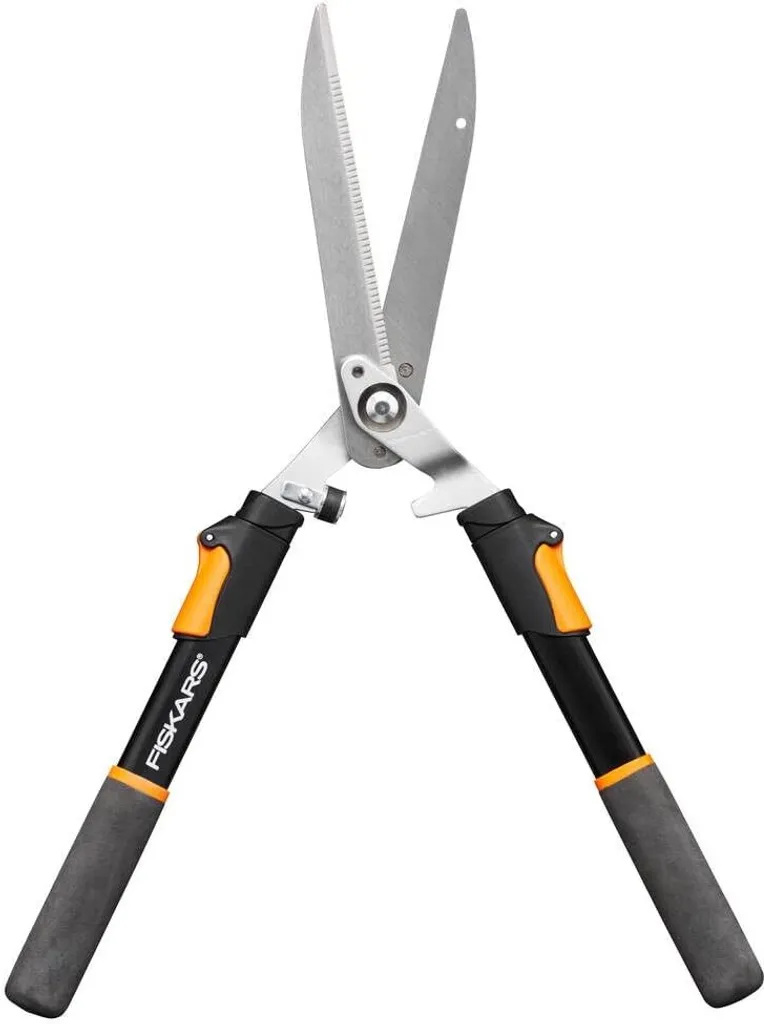 Taille-haie manuel Fiskars Hs13 pour haies hautes et arbustes de jardin