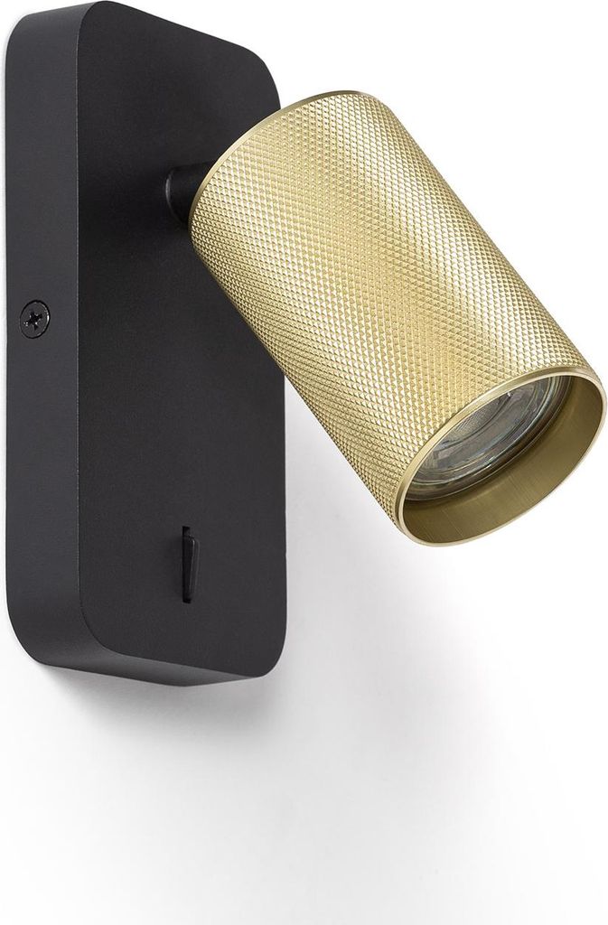 Wandleuchte Aluminium Breixo Gold