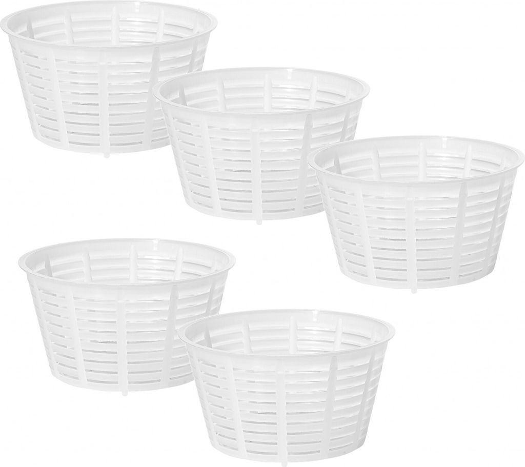 5 x Käseform 9x7cm h:5.1cm, Käse Form, Kaseform, Kase Form, Käse Formen, Käseformen