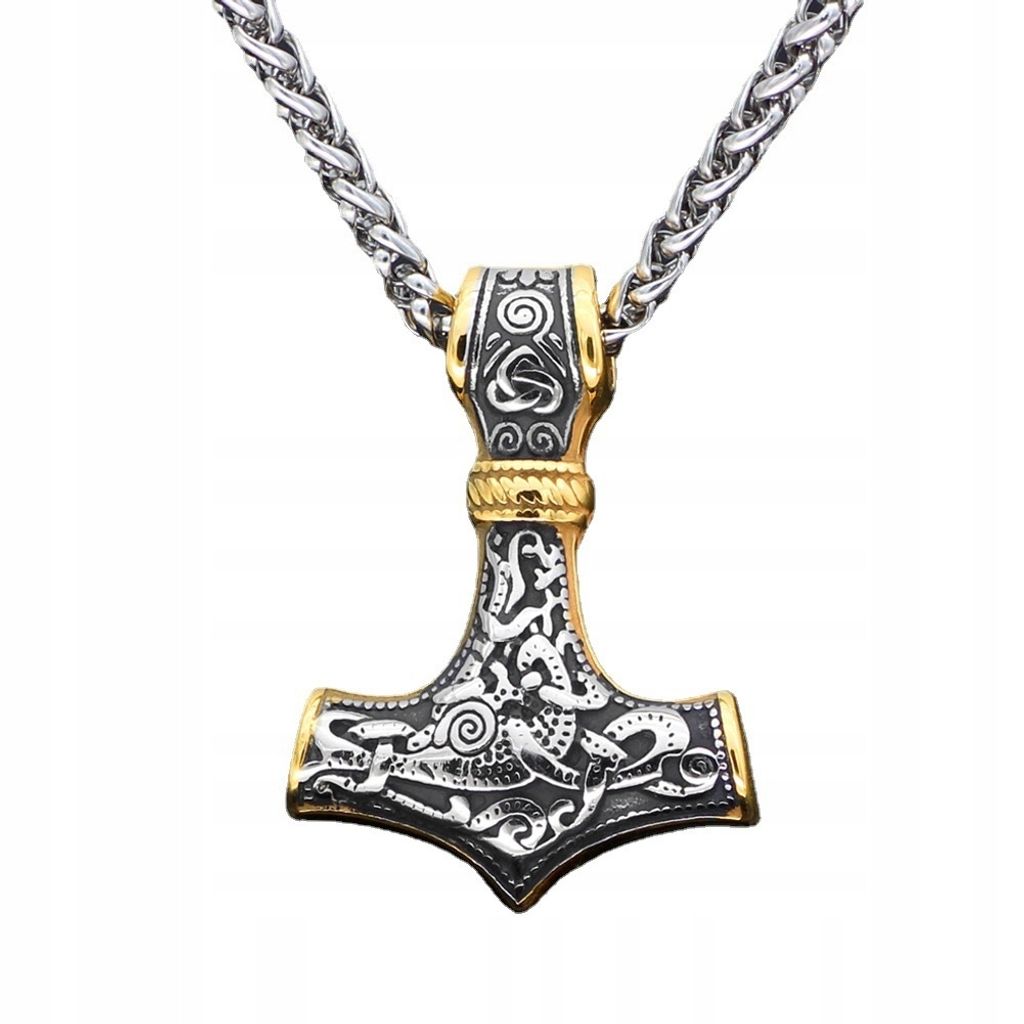 THOR Valknut NORDIC Marteau Viking Collier 305 Image du produit 