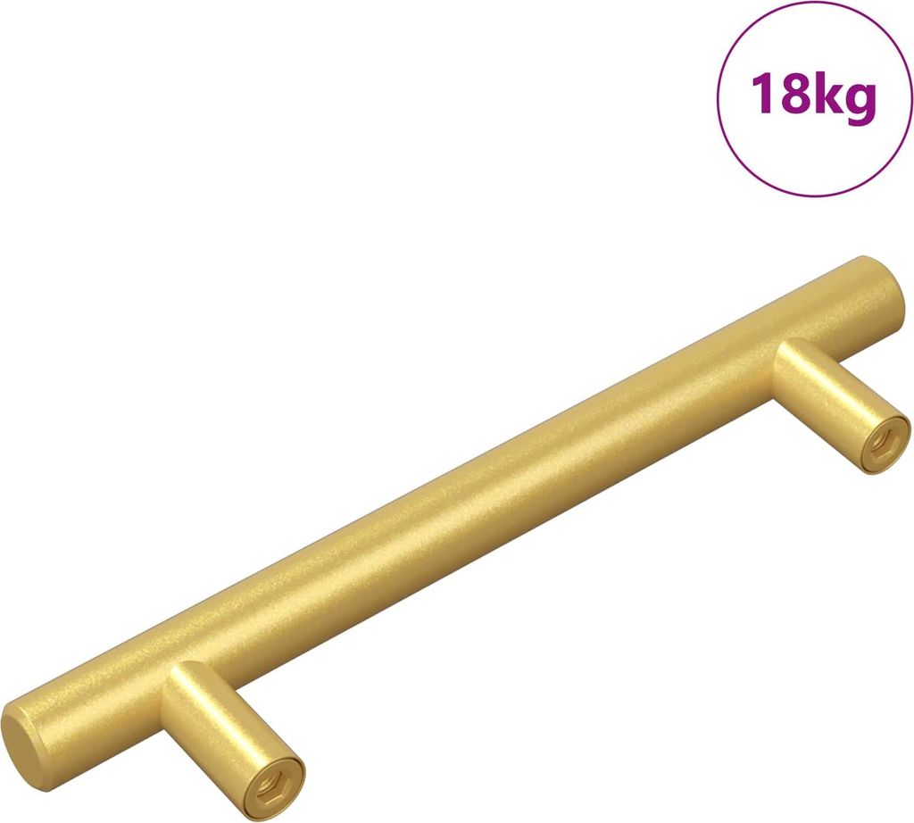 Schrankgriff 510 pcs Gold 150 mm Edelstahl