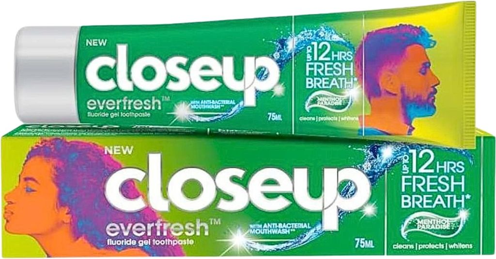 Close Up - Menthol Paradise Zahnpasta - Erfrischender Mentholgeschmack - 90 g - 1 Stück
