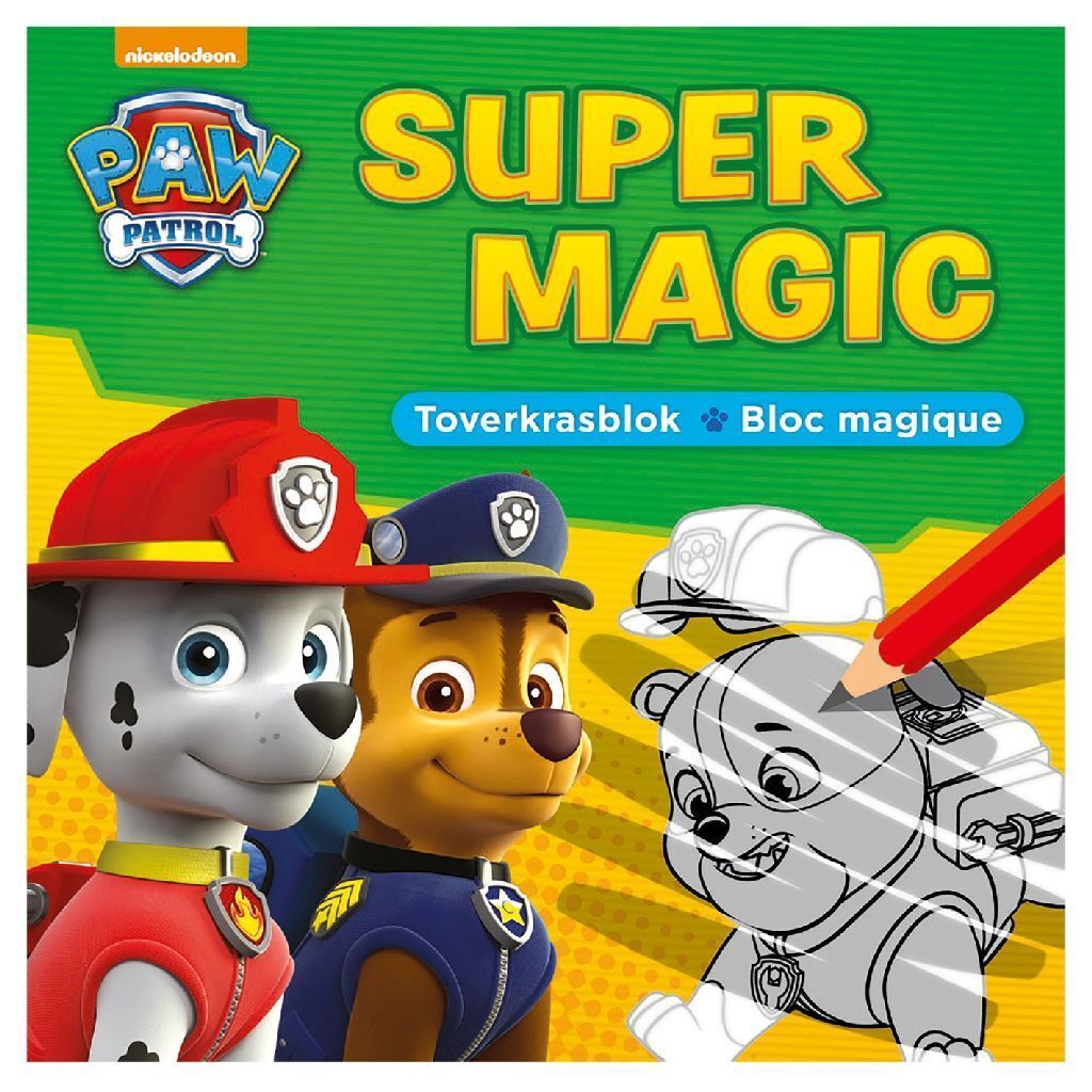 Magic Scratch Block Deltas Super Magic Paw Patrouille