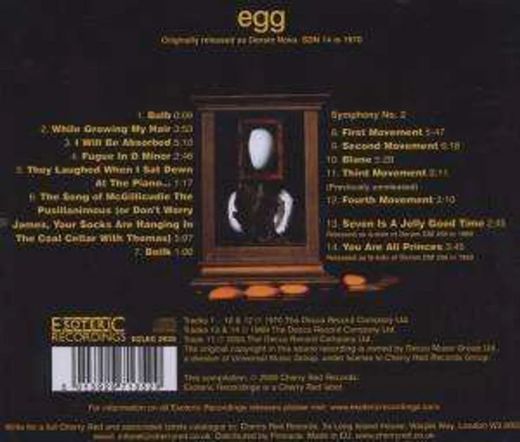 Egg Album Culte - Version 24-Bit Remastered & Expanded - Son Haute Qualité