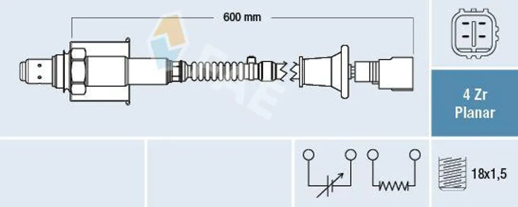 Sonde Lambda 8946530740 - Réduit la Consommation et Témoin Moteur IS
