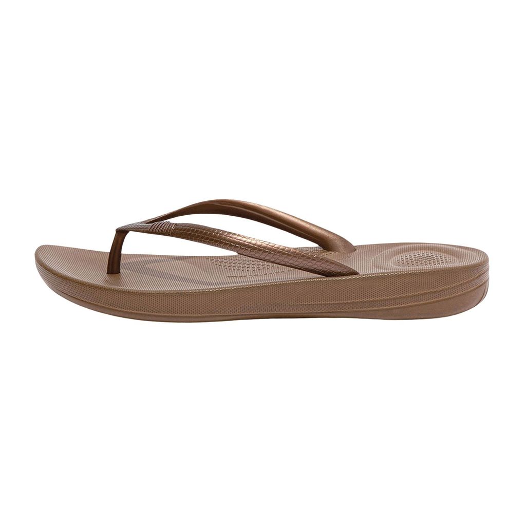 FitFlop iQushion Ergonomic FitFlops Teenslippers - Brons - Maat 43