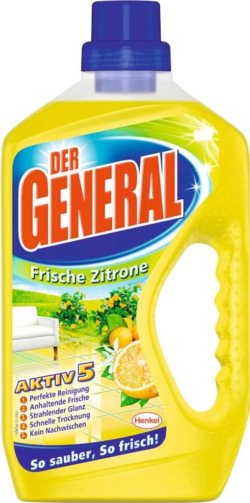 Der General, Uniwersalny środek czyszczący, cytrynowy,  750 Zdjęcie produktu 