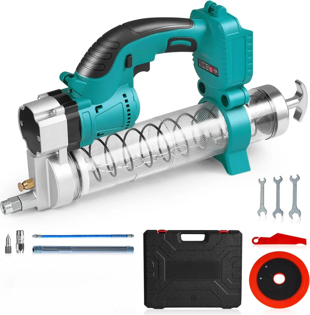 Pistolet à graisse électrique 18V : fini les graisseurs bouchés !