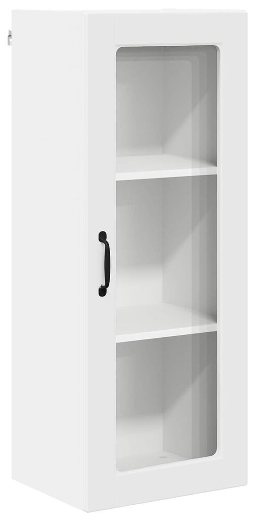 Armoire murale en verre vidaXL PORTO, blanche, 40 x 31 x Image du produit 