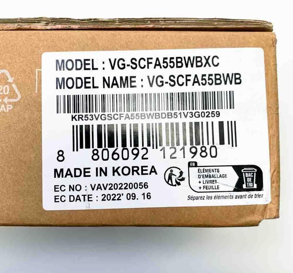 Samsung VG-SCFA55BWB/XC, Rahmen, Braun, Kunststoff, 139,7 Produktbild 