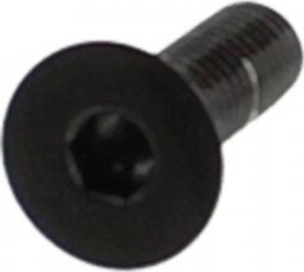 Senkschraube JMP M6x1,00mm 20mm Edelstahl V4A schwarz