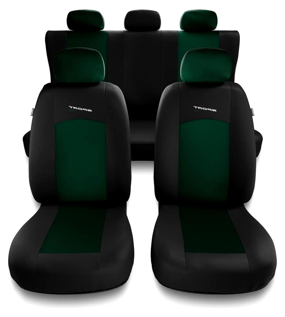 Universal Sitzbezüge Auto kompatibel mit Citroen C4 Cactus (2014-2021) - Autositzbezüge Schonbezüge für Autositze - S-GR