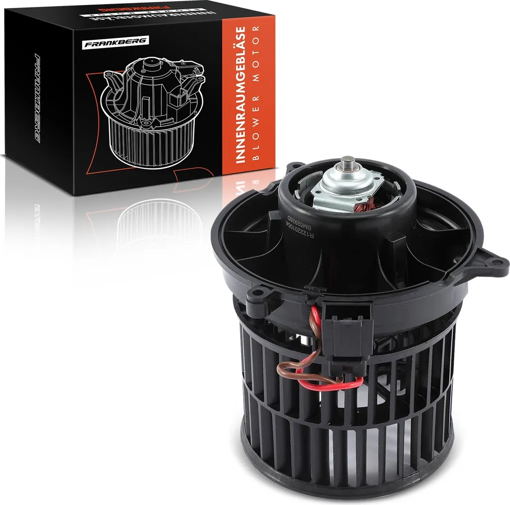Frankberg Moteur de Ventilateur d'Habitacle pour Ford Fiesta V et Fusion