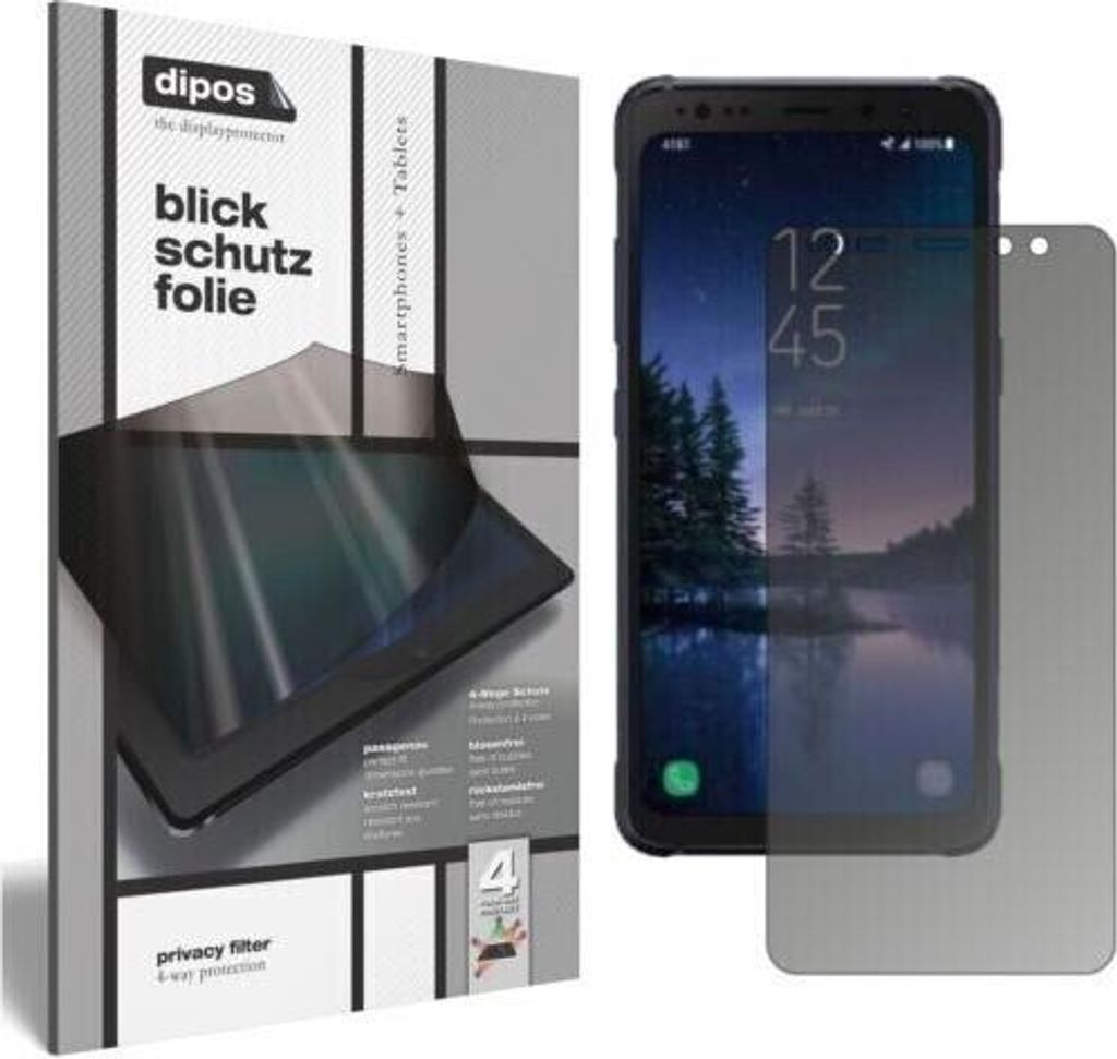 dipos Blickschutzfolie Samsung Galaxy S8 ACTIVE