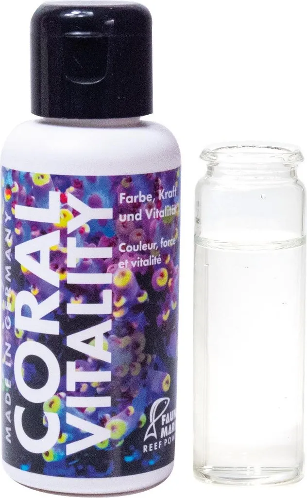 Fauna Marin Coral Vitality 50 ml - Nourriture Coraux et Vitalité Bac