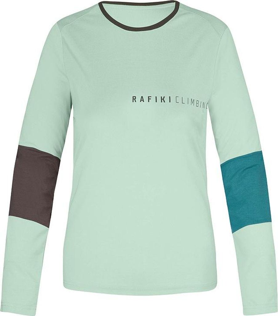 Damen-Langarmshirt RAFIKI VIPERA, Cameo Green Größe: 34